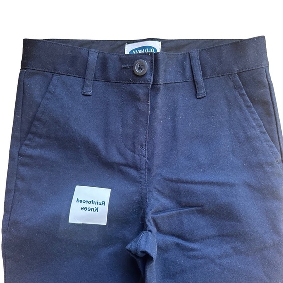 Navy Blue Jogger Style Chinos - Picture 3 of 5